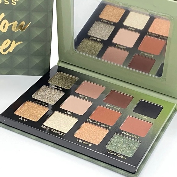 VIOLET VOSS OLIVE YOU FOREVER EYESHADOW PALETTE 12 BOLD SHADES BRAND NEW IN BOX - Picture 6 of 16